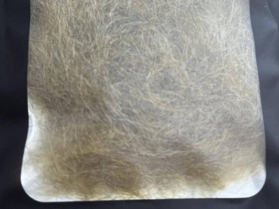 dubbing de soie oliva hexagenia