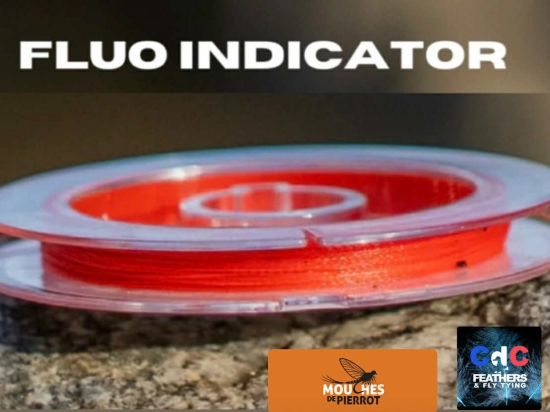 Bas de lignes ultra performants INDICATEUR ORANGE FLUO