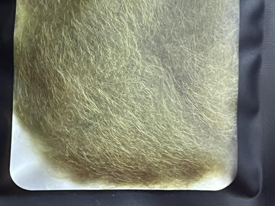 dubbing de soie oliva 7