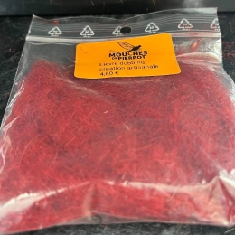 Poils de lièvre -rouge bordeau