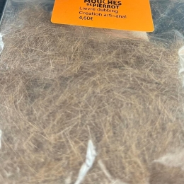 Poils de lievre naturel marron