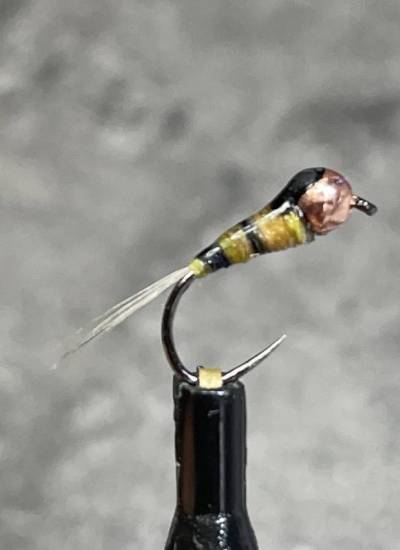 nymphe naturelle/perdigone naturellel/mouche de peche/perdigones/mouches de pierrot